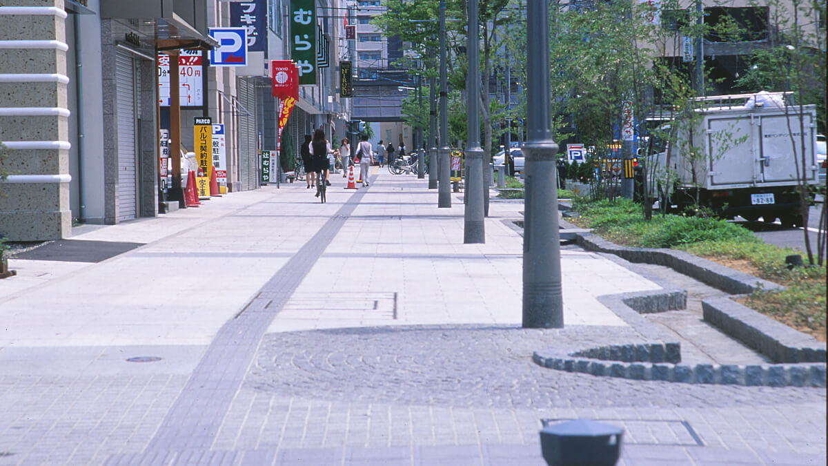 松本駅前街路樹