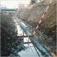 女鳥羽川護岸工事実績写真3